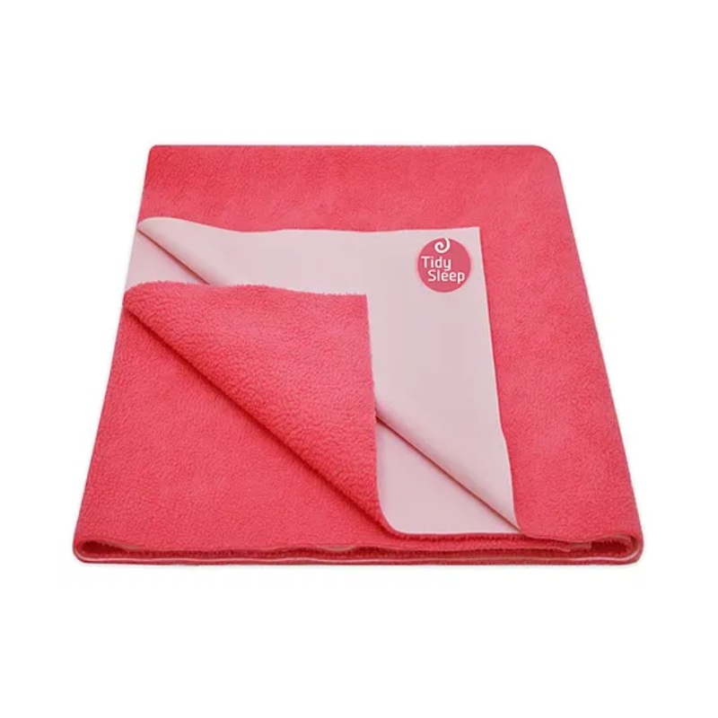 TIDY SLEEP Ultra Absorbent Bed Protector Extra Large – Pink