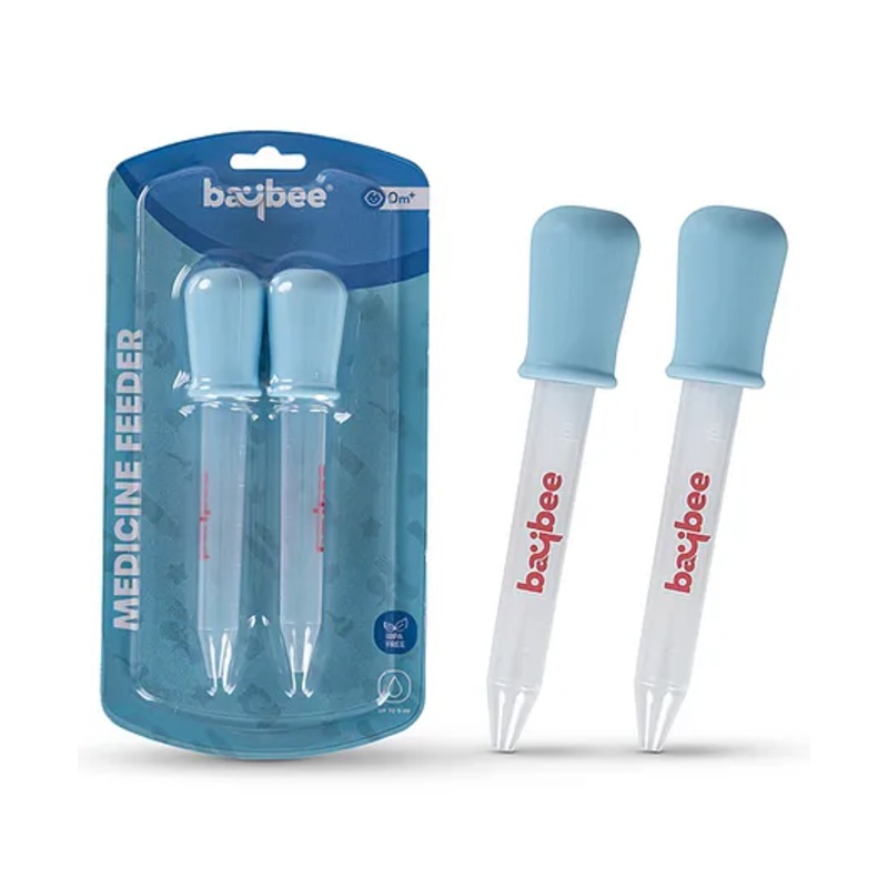 Baybee Silicone Medicine Dropper Pack of 2 – Multicolour