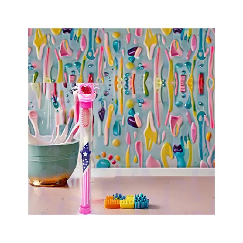 Yunicorn Max Star Toothbrush with Protective Lid Cover-  Colour may vary
