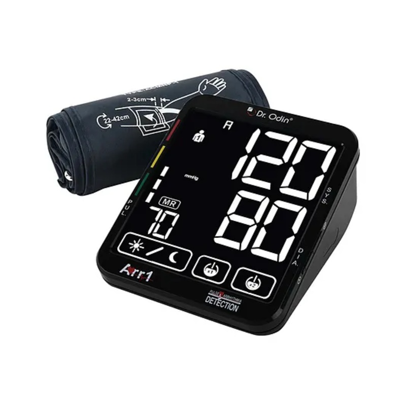 Dr. Odin Touch Screen with Smart Talking Automatic Digital BP Monitor Machine – Black