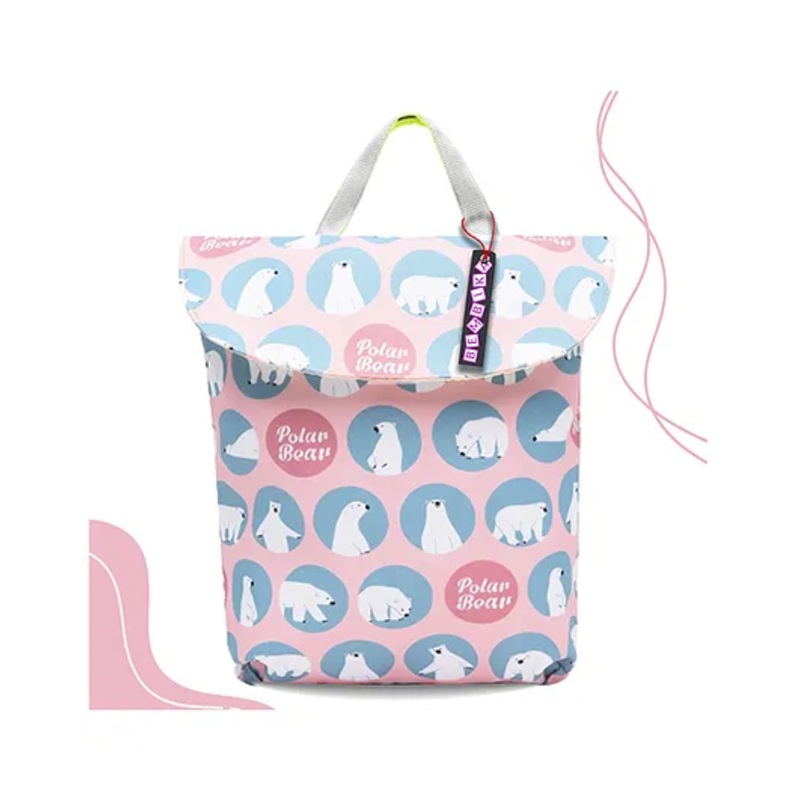 Bembika Multipurpose Diaper Bag Organizing Pouch – Pink Bear