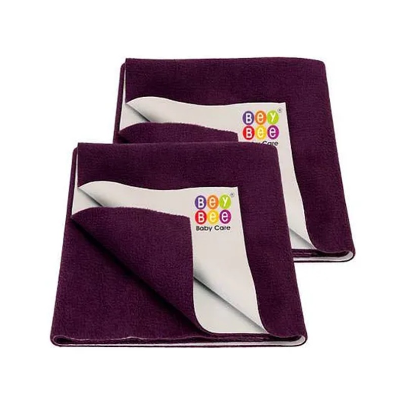 Bey Bee Dry Sheet For Baby Medium Pack of 2 – Royal Plum