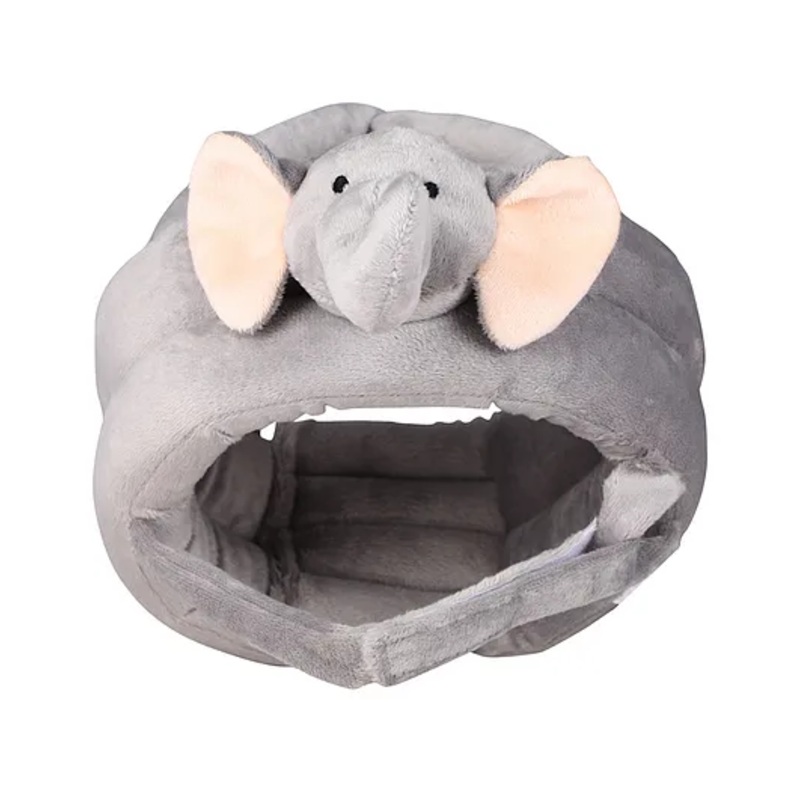 Steelbird Baby Safety Helmet- Elephant- Grey