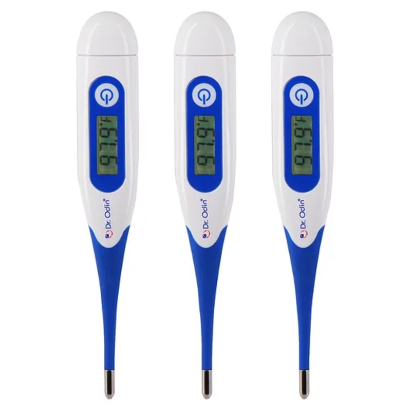 Dr. Odin DMT4333 Digital Thermometer Pack of 3 Blue