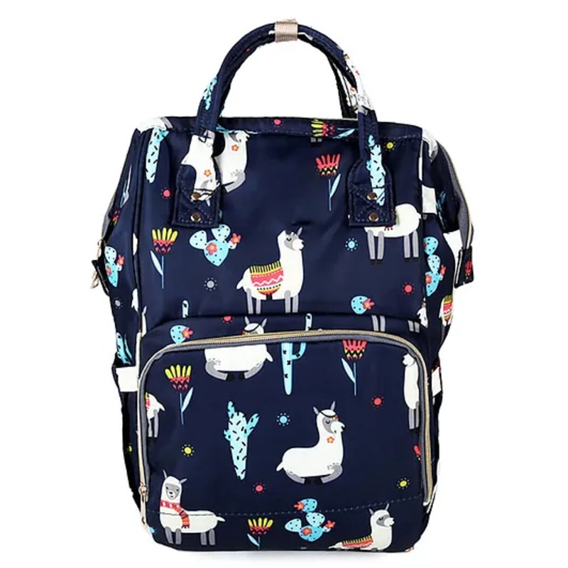 House of Quirk Maternity Backpack  – Alpaca Dark Blue