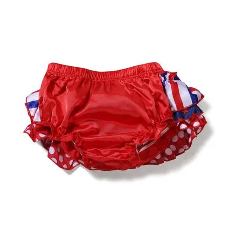 juDanzy Star & Dot Print Diaper Cover – Red