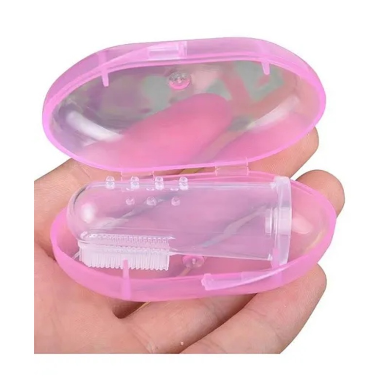 MIHAR ESSENTIALS Mihar Silicone Figure Brush With Case – Pink