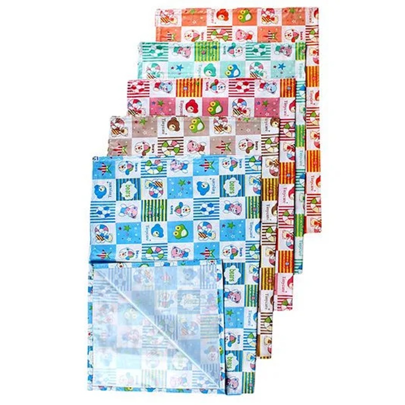 Tinycare Plastic Diaper Changing Sheets Small – Set Of 5