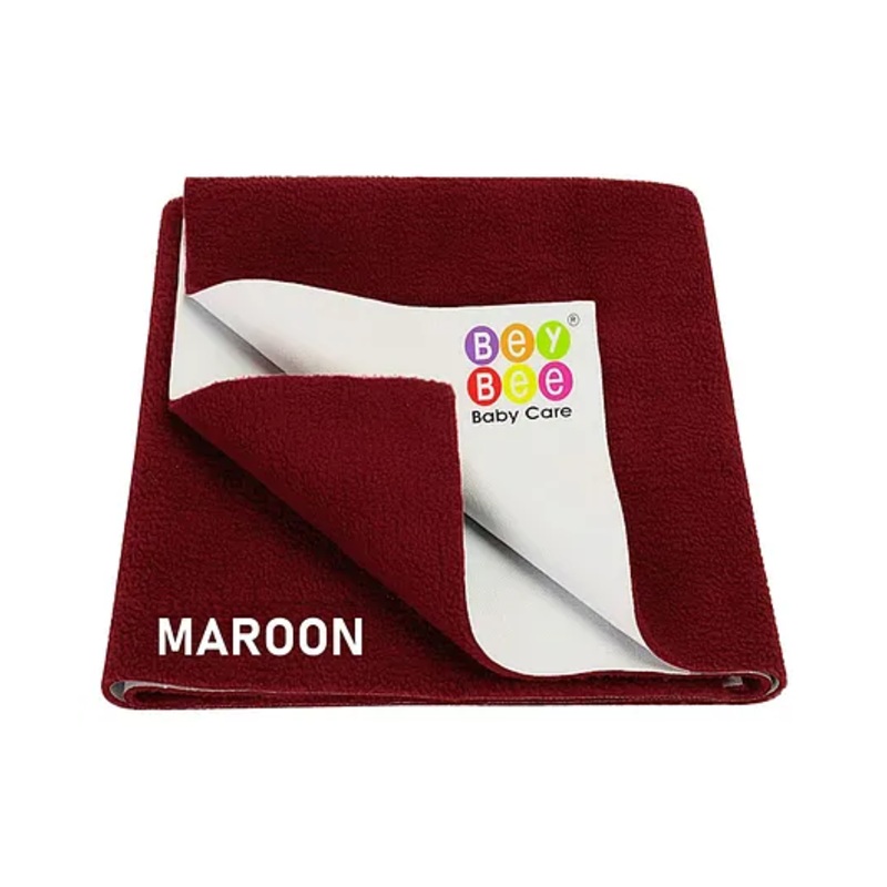 BeyBee Bed Protector Sheet Medium – Maroon