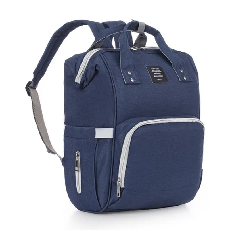 Multifunctional Diaper Backpack For Diapers,Wipes & other Baby Items – Navy Blue