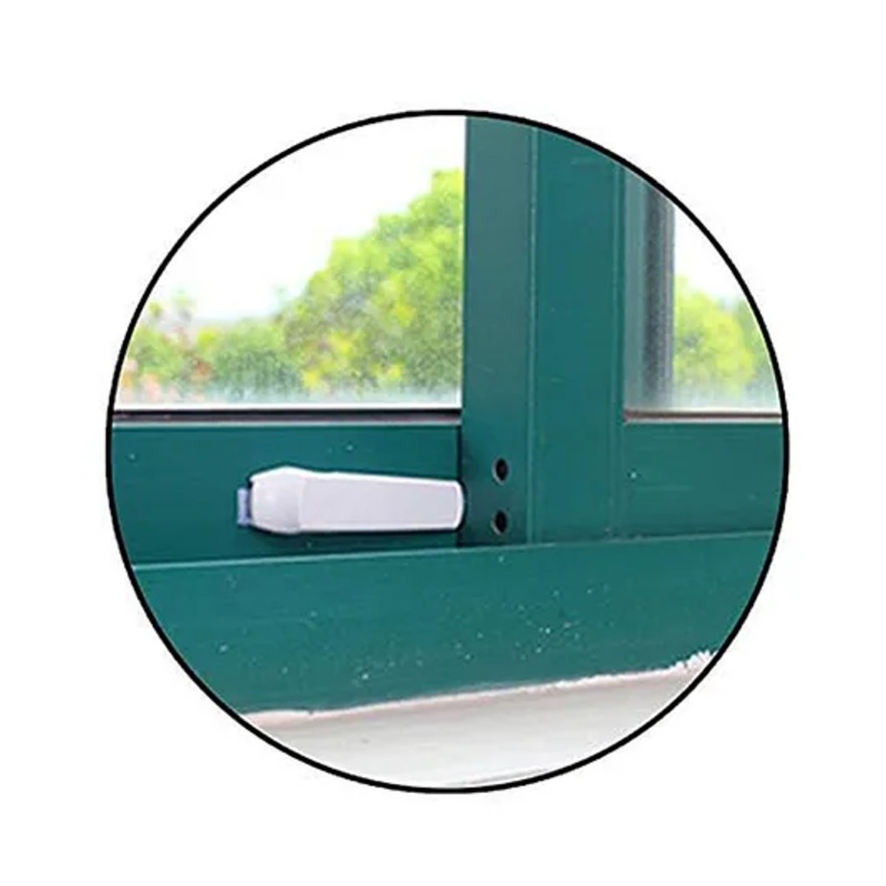 Safe-O-Kid Sleek Childproof Sliding Door & Window Wedge Locks  Pack of 10