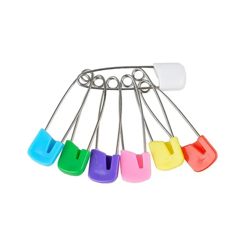 Syga Adjustable Safety Pins Pack of 12  – Multicolor