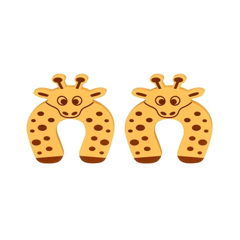 The Little Lookers Door Stopper Giraffe Design Yellow – Pack of 2