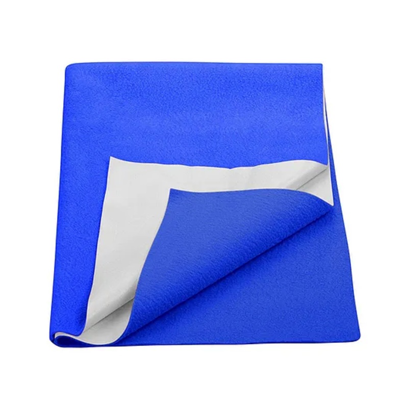 Trance Home Linen Supersoft Quick Dry Extra Absorbent Sheet for Kids- Single, Ink Blue