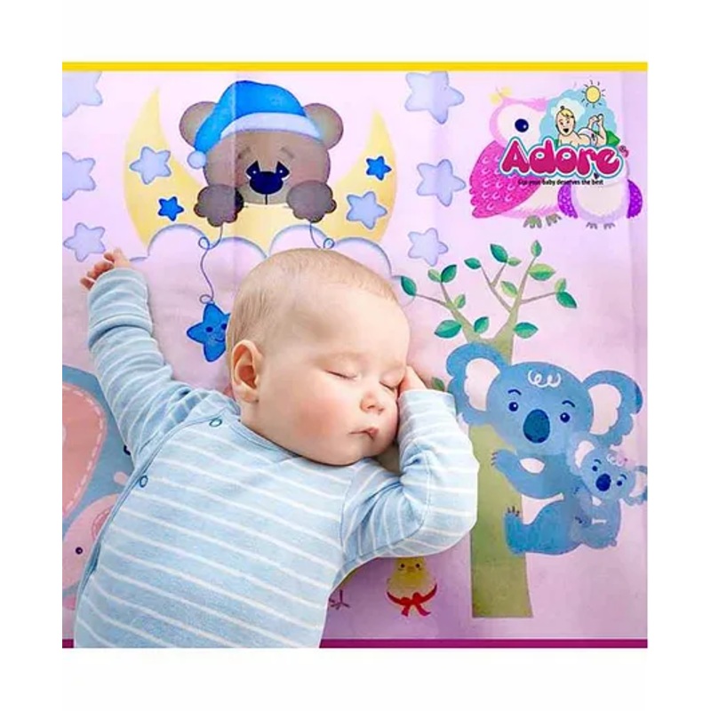 Adore Insta Dry Sheet Printed Design Small – Pink