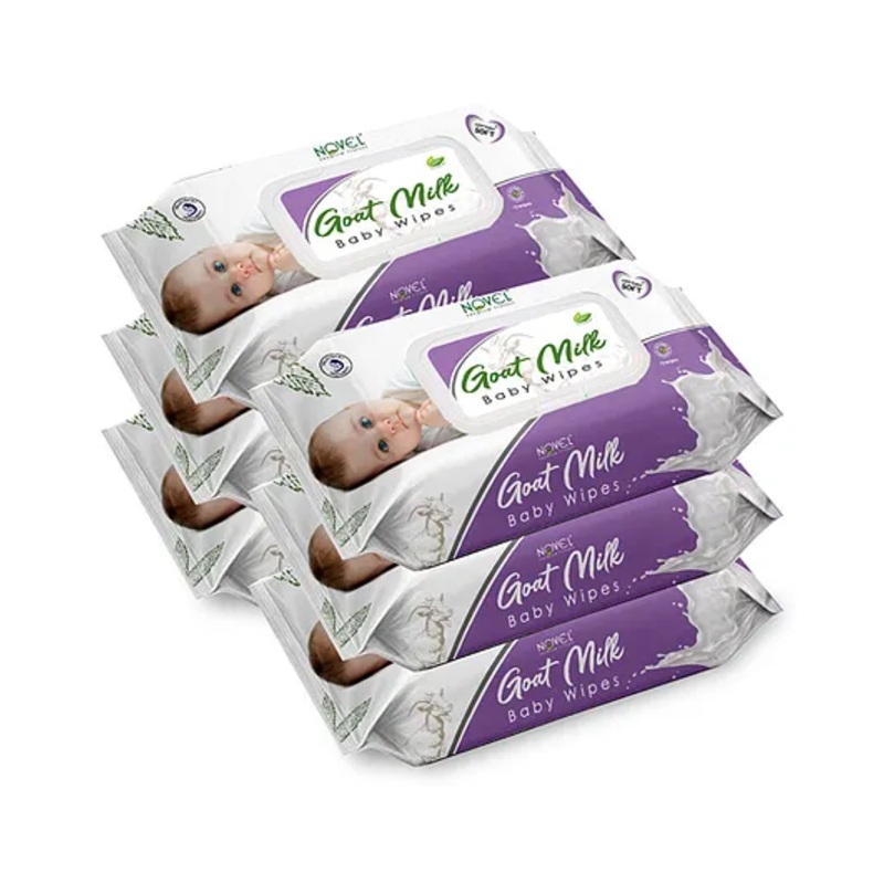 Babio’ Goat Milk Baby Wipes 72’s Sheet Pack Of 6