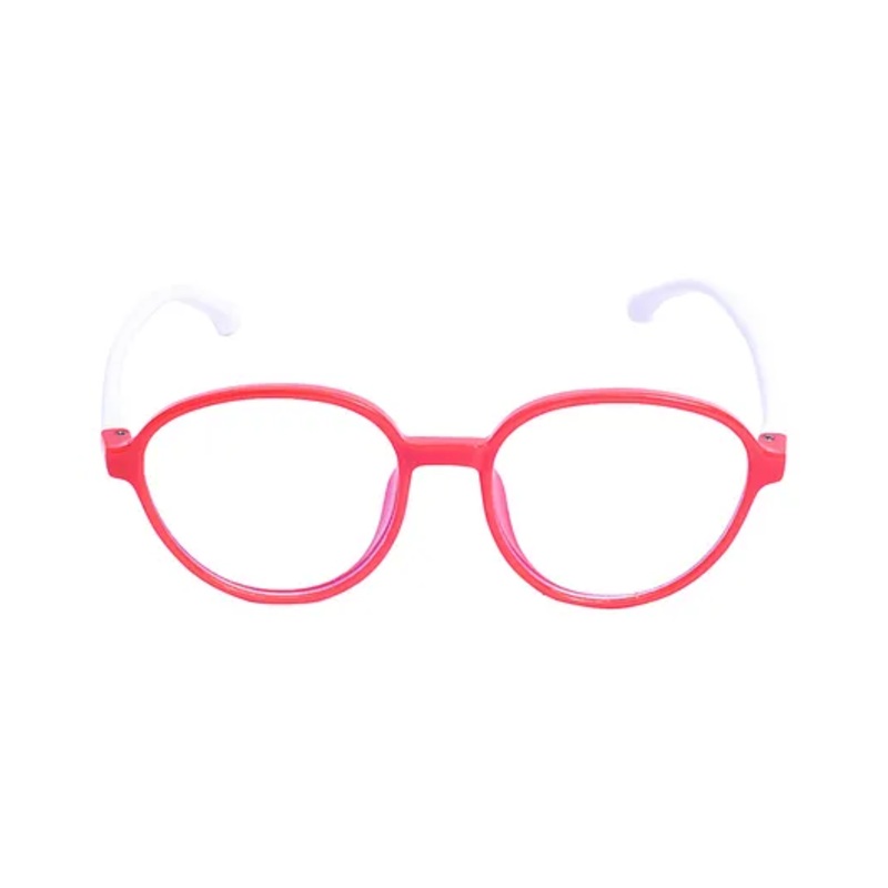 Spiky Silica Gel Oval Blue Block Frame – Red