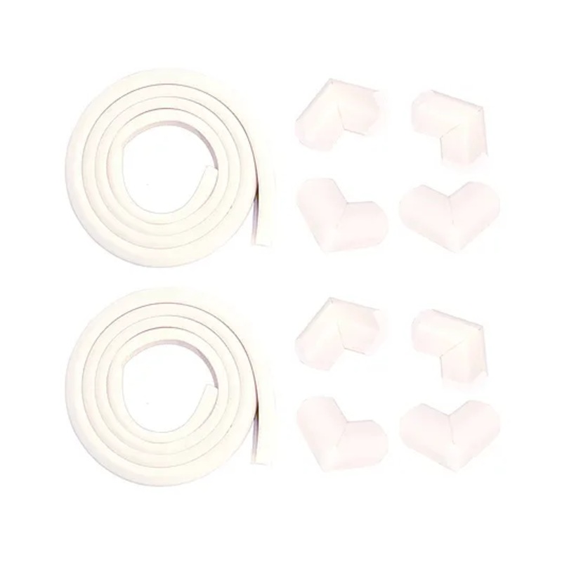 The Little Lookers Edge Guard Roll and Corner Protector Set – White