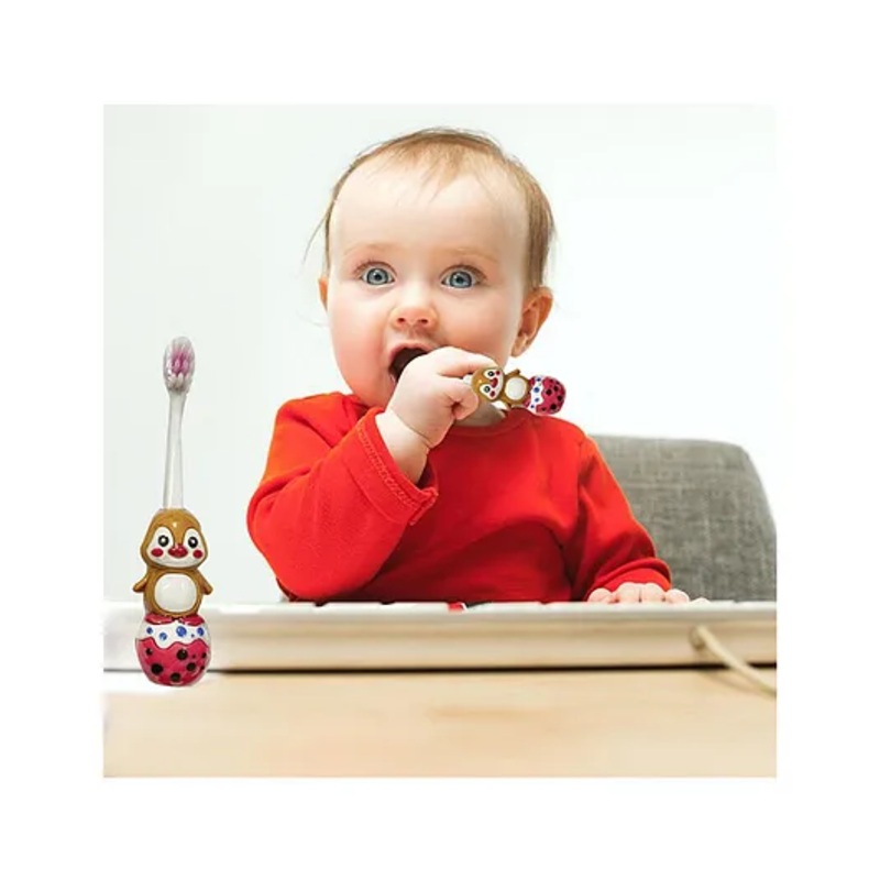 Yunicorn Max Kids Bird Toothbrush with Soft Bristles – Colour may vary