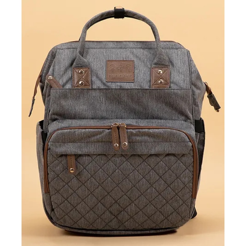 Abracadabra Diaper Bag with Changing Station – Grey