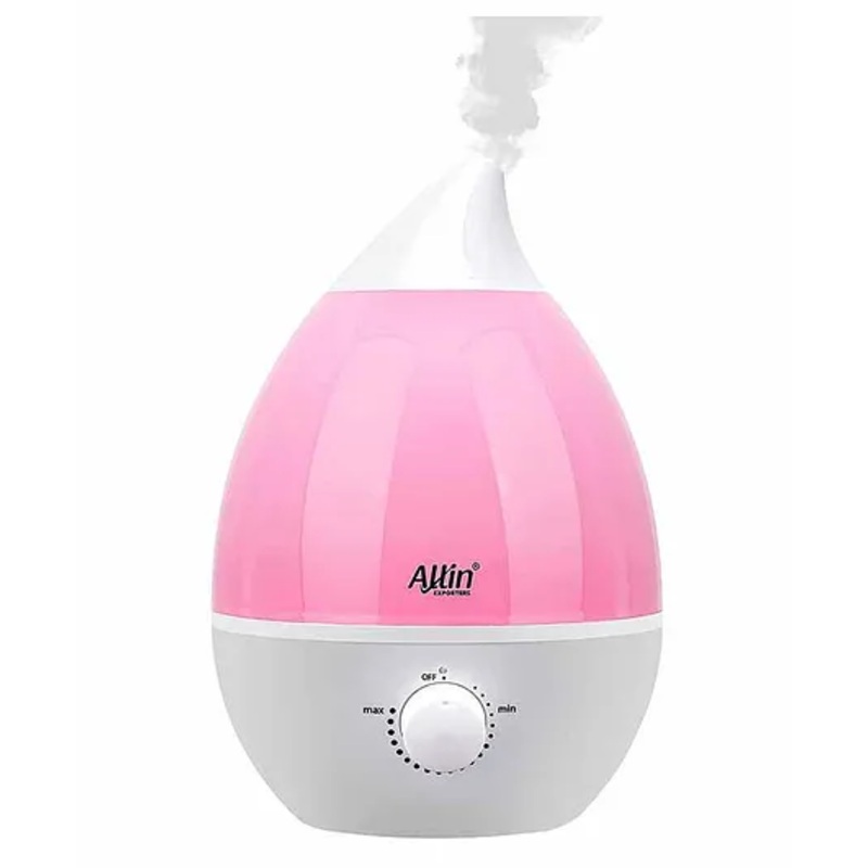Allin Exporters J40 Ultrasonic Humidifier – White & Pink