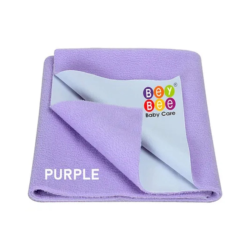 BeyBee Cotton Baby Bed Protecting Mat Small – Voilet