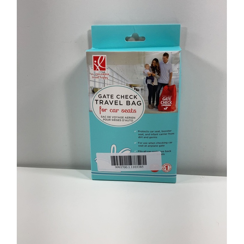 J.L. Childress Gate Check Bag For Car Seat, Red