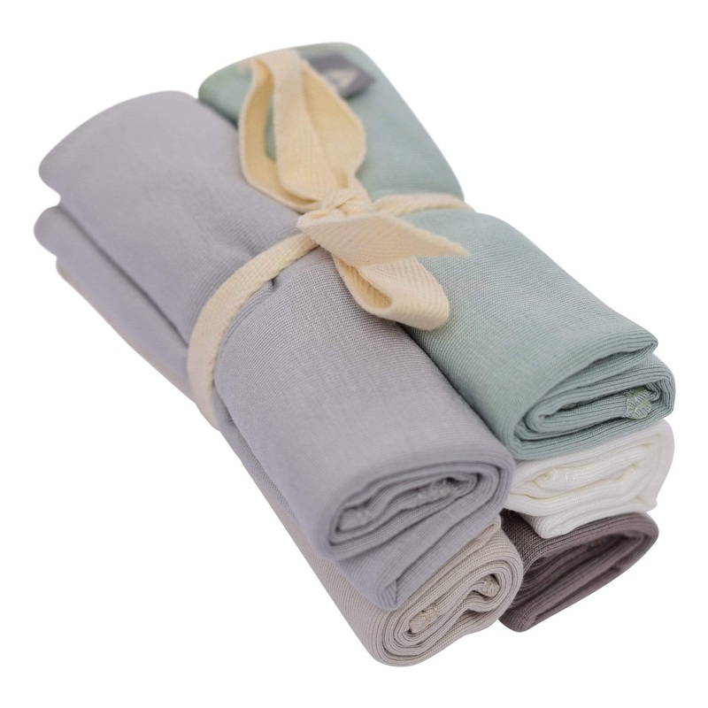 Solid Washcloth Combo 5-Pack in Neutral