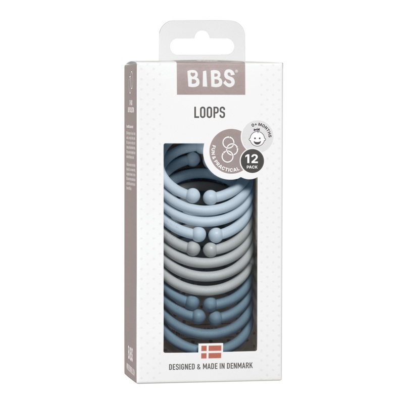 Bibs Loops – Baby Blue / Cloud / Petrol