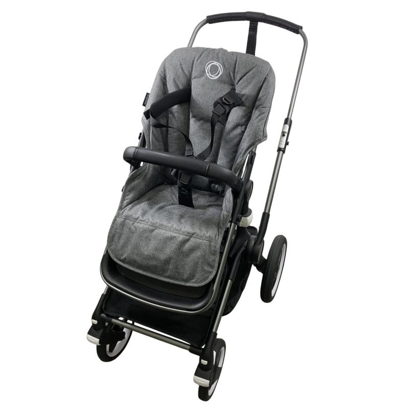 Bugaboo Fox 3 Stroller, 2021, Black, Grey Melange