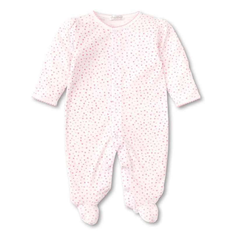 Kissy Kissy Print Footie Sweethearts