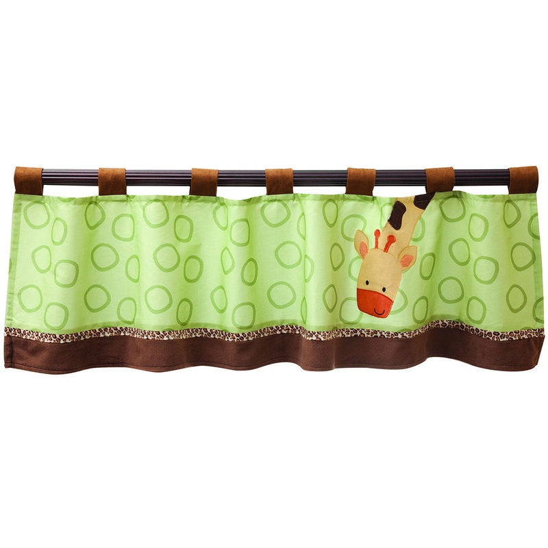 Lambs & Ivy Treetop Buddies Window Valance