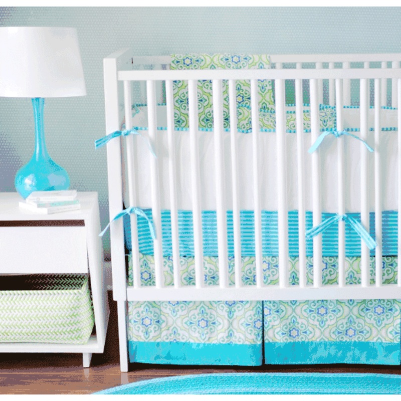 New Arrivals Monterey 3 Piece Crib Bedding Set