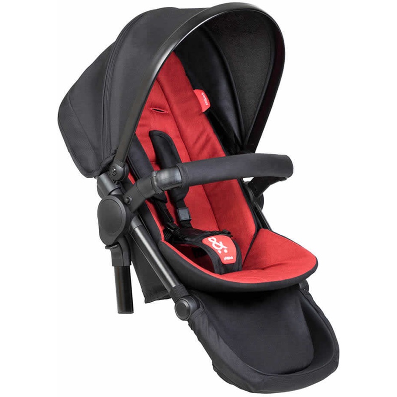 Phil & Teds Double Kit – Black/Chilli