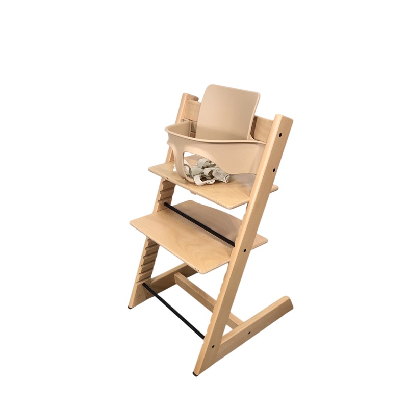 Stokke Tripp Trapp High Chair With Baby Set, 1, Natural