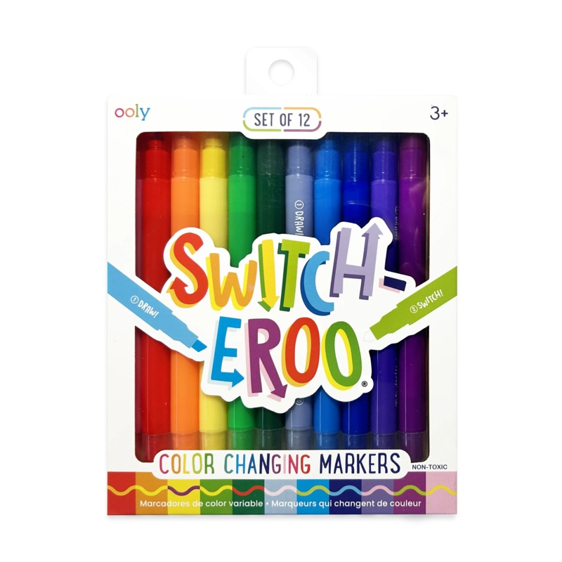 Switch-Eroo Color Changing Markers – Classic – 12 Pack