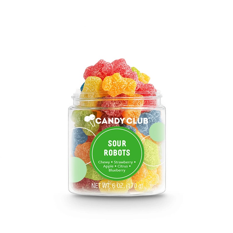 Candy Sour Gummy Candy Robots