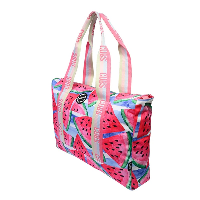 Cubs Beach Bag  Pink Watermelon Cocktail