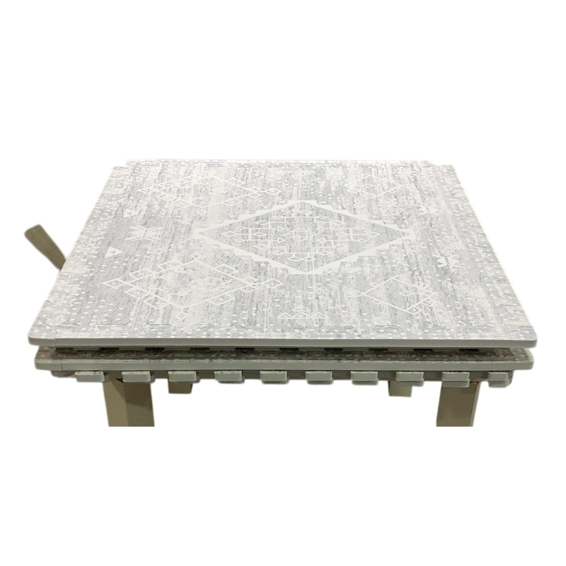 House Of Noa Little Nomad Play Mat, 4×6′, Gray, Ula