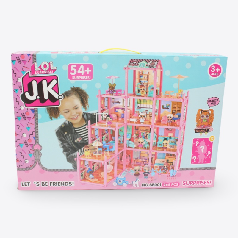 LOL Surprise J.K. Doll House – 265 Pcs