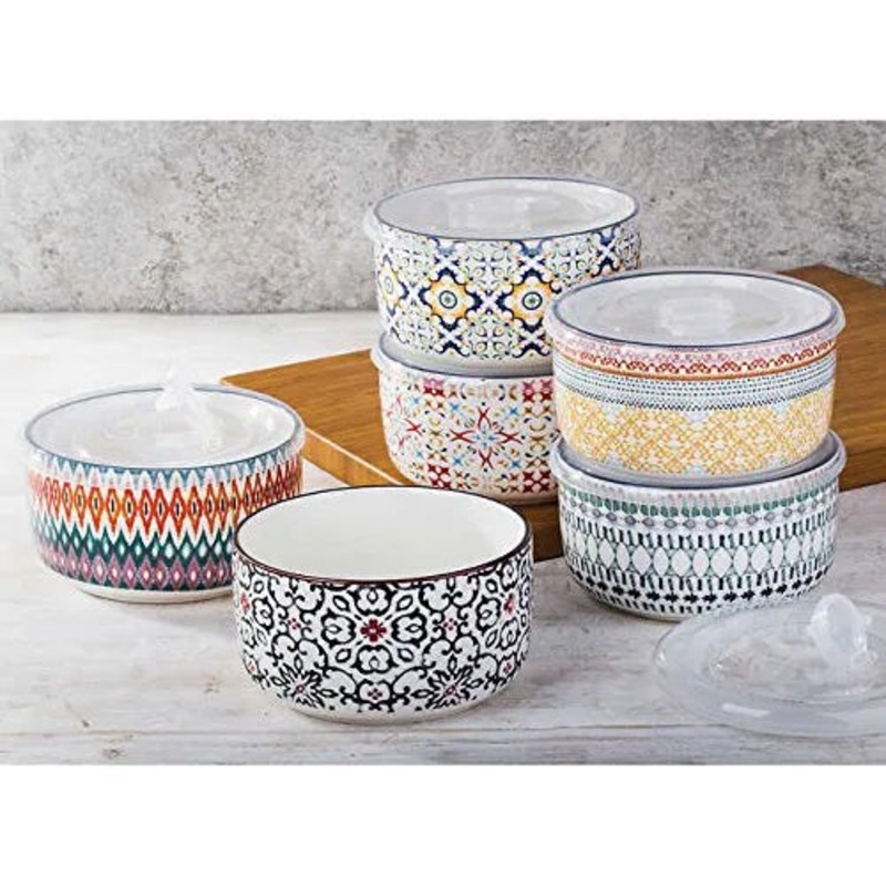 Stoneware Bowls – 6 Piece Set