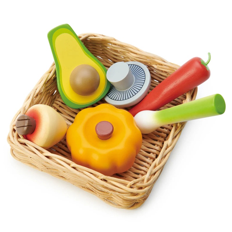Tender Leaf Toys Market Baskets – Veggie