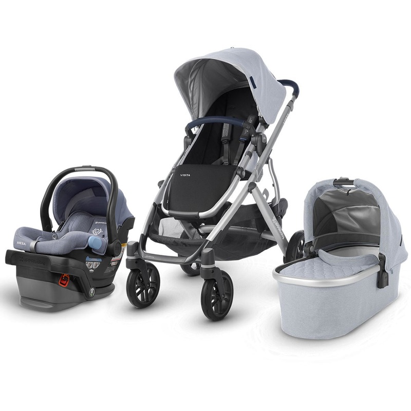 UPPAbaby 2019 VISTA + MESA Travel System – William/Henry