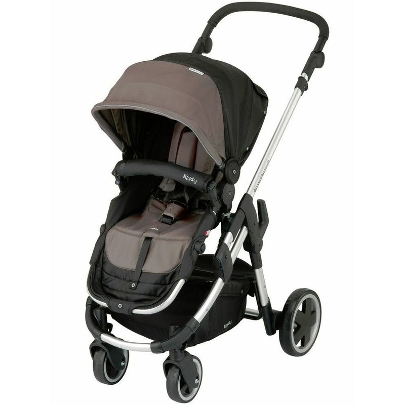 Kiddy Click’n Move 3 Stroller – Walnut