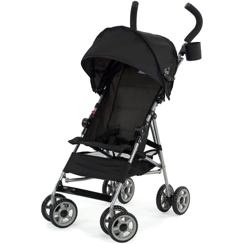 Kolcraft Cloud Umbrella Compact Stroller – Black