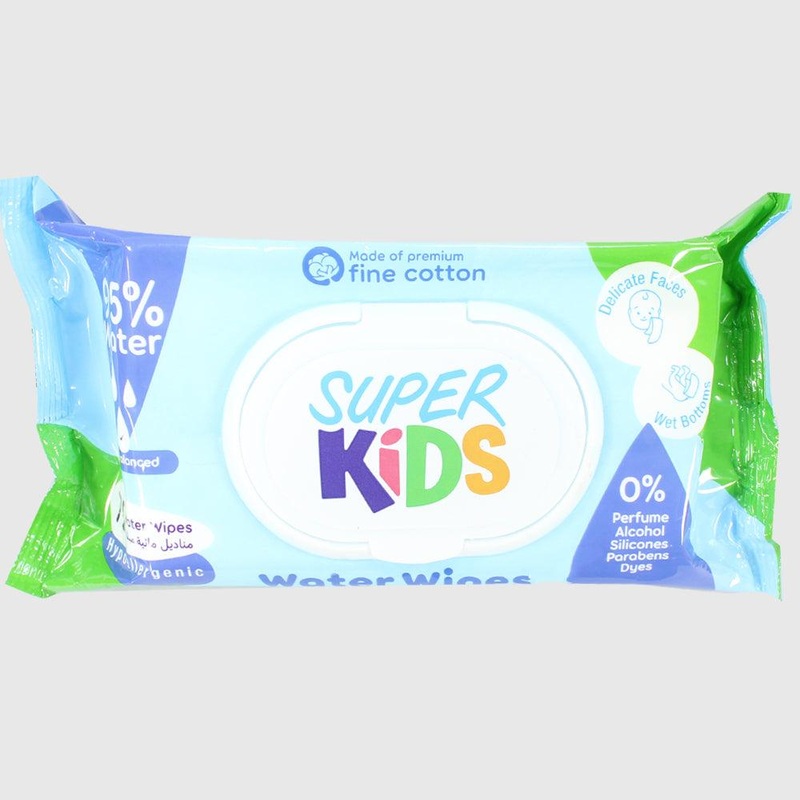 Superkids Baby Wet Wipes – 72 Pieces