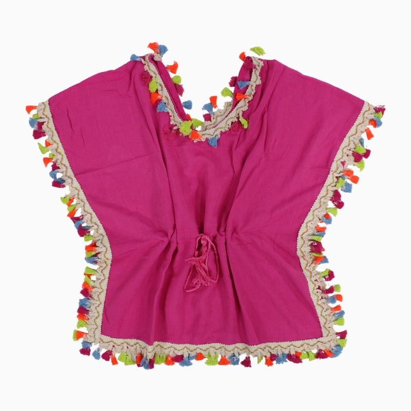 Girls Swimwear Cover-Up  Fuchsia