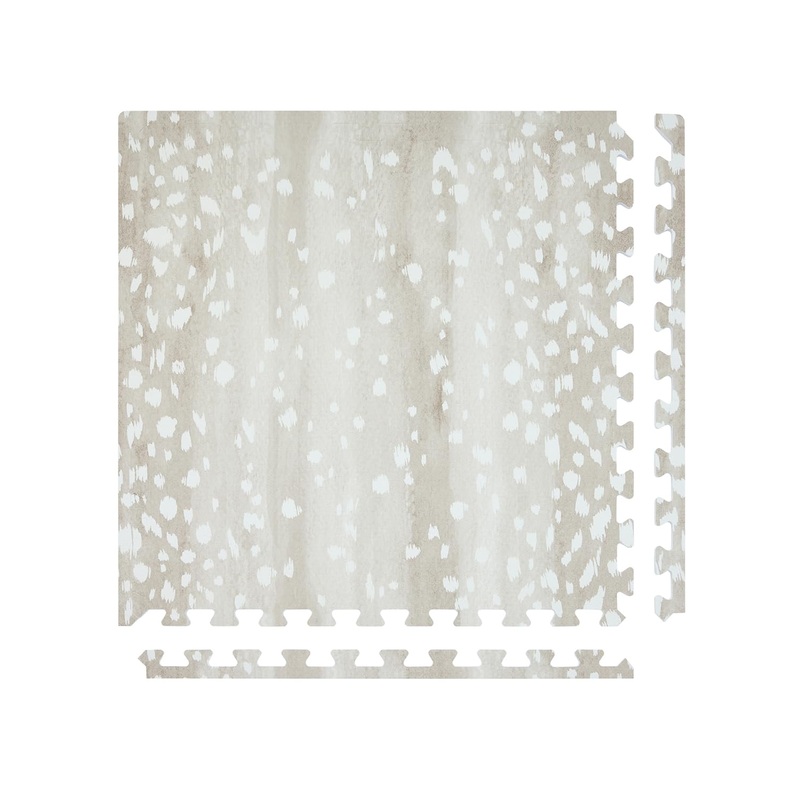 House Of Noa Little Nomad Play Mat, Fawn, 4×6′, Shea