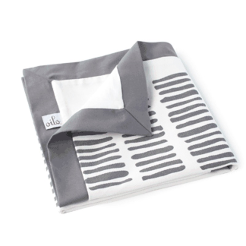 Oilo Sticks Play Blanket in Pewter
