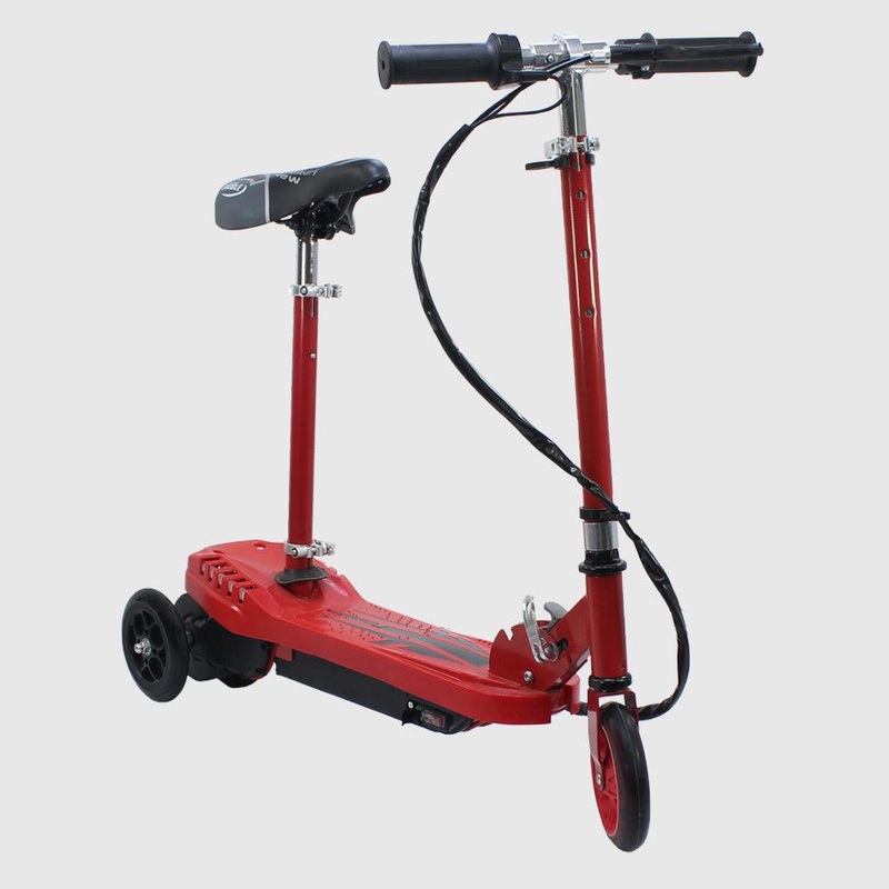 Red Electric Scooter